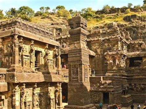 Ellora Caves: Witnessing Architectural Prowess Etched in Stone Across Centuries!